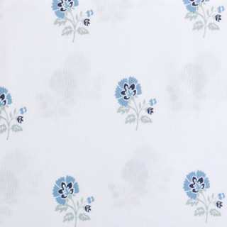 Thumbnail 3: LOTTIE FINCH Lottie Finch 4 Pc Sheet Set - King Blue Damask 