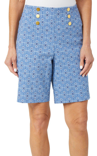 Thumbnail 1: Counterparts Counterparts Womens Printed Gold Rivet Shorts 