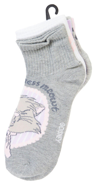 Thumbnail 2: Disney Disney Aristocats Girls 5 Pk Short Ankle Socks 