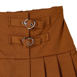 Thumbnail 2: Amy Byer Amy Byer Big Girls Heart Pleated Skort 