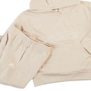 Thumbnail 3: Adidas Adidas Little Boys 2 Pc Hooded Sweatshirt and Pants Set 