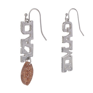 Thumbnail 2: FUN & SUN Fun & Sun Game Day Football Drop Earrings 