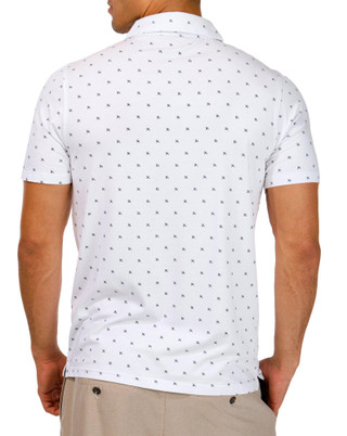 Thumbnail 2: Hooey Hooey Men's Hot Shot Print Polo Shirt 