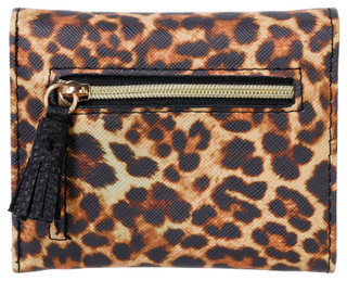 Thumbnail 3: BUXTON Buxton Leopard Vegan Leather Mini Clutch Wallet 