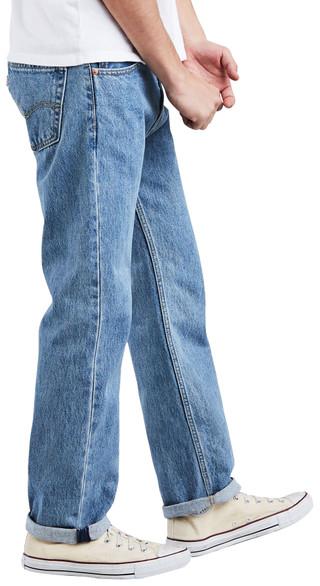 Thumbnail 3: Levi's Men's 505 Regular Denim Jeans 