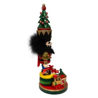 Thumbnail 2: HOLLYWOOD NUTCRACKERS Hollywood Nutcrackers 18.5 in. Train Nutcracker 