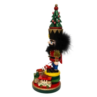 Thumbnail 4: HOLLYWOOD NUTCRACKERS Hollywood Nutcrackers 18.5 in. Train Nutcracker 