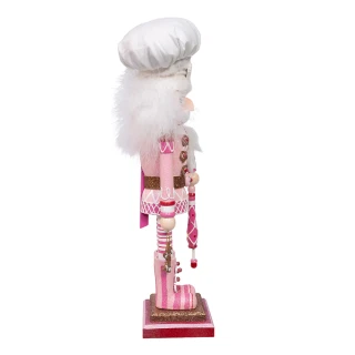 Thumbnail 2: HOLLYWOOD NUTCRACKERS Hollywood Nutcrackers Pink Gingerbread Baker Nutcracker 