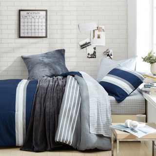 Thumbnail 5: Nautica Nautica Heathered Block Comforter Set 