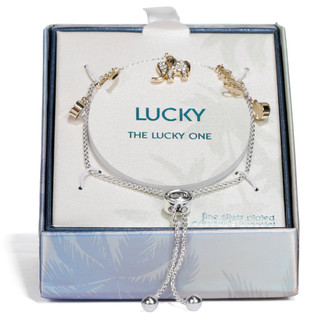 Thumbnail 1: Footnotes Footnotes Boxed Lucky Charms Bolo Bracelet 