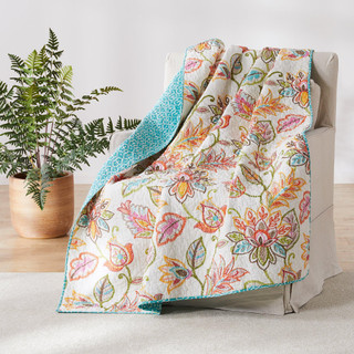 Thumbnail 1: Levtex Home Sophia Reversible Quilted Throw 