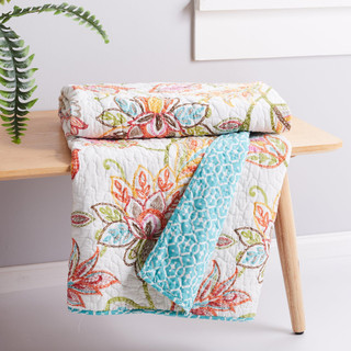 Thumbnail 2: Levtex Home Sophia Reversible Quilted Throw 