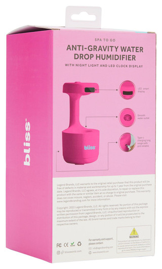 Thumbnail 4: Bliss Bliss Anti Gravity Water Drop Humidifier 