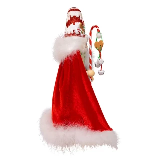 Thumbnail 2: HOLLYWOOD NUTCRACKERS Hollywood Nutcrackers Gingerbread Candy Santa Nutcracker 