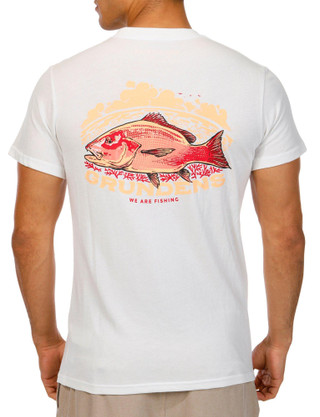 Thumbnail 1: GRUNDENS Grundens Mens Red Snapper Graphic T-Shirt 