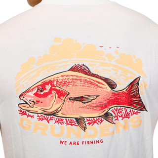 Thumbnail 3: GRUNDENS Grundens Mens Red Snapper Graphic T-Shirt 