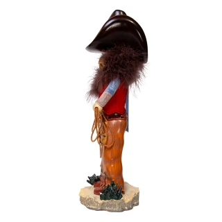 Thumbnail 4: HOLLYWOOD NUTCRACKERS Hollywood Nutcrackers 18 in. Cowboy With Lasso Nutcracker 