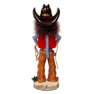 Thumbnail 3: HOLLYWOOD NUTCRACKERS Hollywood Nutcrackers 18 in. Cowboy With Lasso Nutcracker 