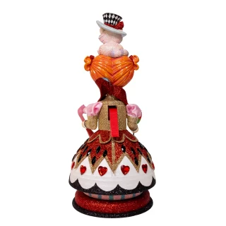 Thumbnail 3: HOLLYWOOD NUTCRACKERS Hollywood Nutcrackers 13 in. Queen Of Hearts Nutcracker 