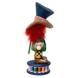 Thumbnail 2: HOLLYWOOD NUTCRACKERS Hollywood Nutcrackers 13 in. Mad Hatter Nutcracker 