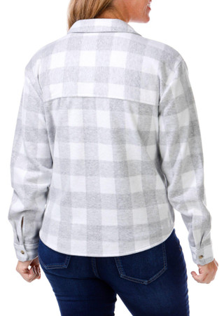 Thumbnail 3: Beach Lunch Lounge Beach Lunch Lounge Button Down Plaid Shacket 