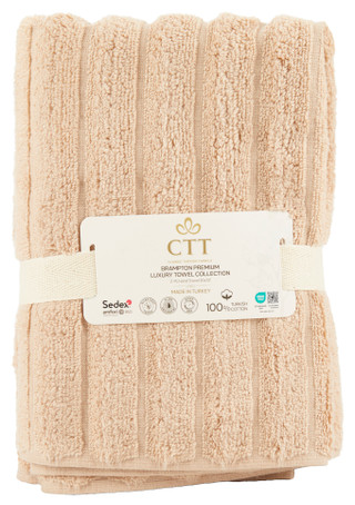 Thumbnail 1: CLASSIC TURKISH TOWELS CTT 2 Pk Brampton Turkish Cotton Premium Hand Towel Set 