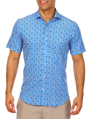 Thumbnail 1: TAILORBYRD Tailorbyrd Mens Spring Floral Button Down Shirt 