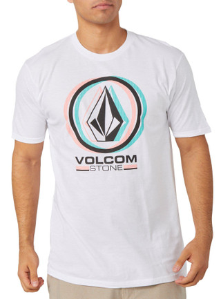 Thumbnail 1: VOLCOM Volcom Mens Short Sleeve Cotton Sedated Stone Shirt 