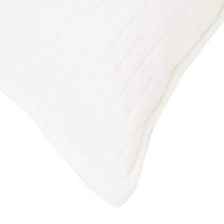 Thumbnail 2: MDESIGN MDESIGN 20x20 Cindy Chenille White Decorative Pillow 