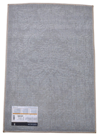 Thumbnail 3: LR HOME LR Home 2x3 Antalya Tan Lattice Medallion Accent Rug 