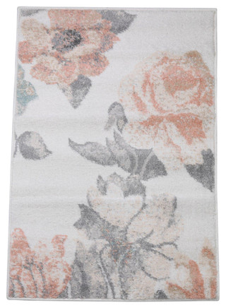 Thumbnail 1: LR HOME LR Home 2x3 Meadow Floral Accent Rug 