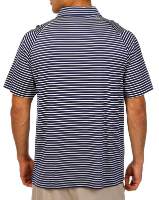 Thumbnail 2: Callaway Callaway Mens Short Sleeve Fine Line Stripe Polo 