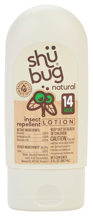 Thumbnail 1: SHUBUG ShuBug 3 Oz Natural Insect Repellent Lotion 