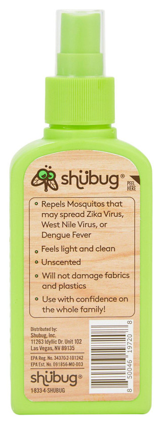 Thumbnail 2: SHUBUG ShuBug 4 Oz Active Insect Repellent Pump Spray 