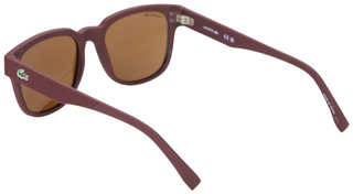 Thumbnail 2: Lacoste Lacoste Unisex Red Wayfarer Sunglasses 