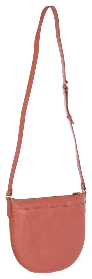 Thumbnail 2: Lucky Brand Lucky Brand Brick Rose Leather Saddlebag Crossbody Bag 