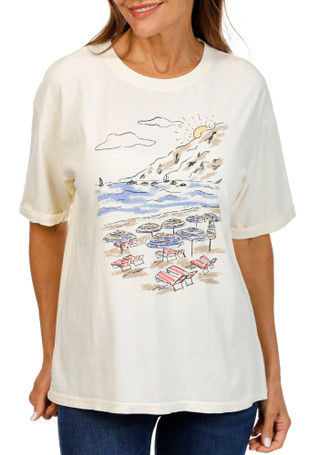 Thumbnail 1: C&C California C+C California Womens Almafi Coast Graphic Tee 