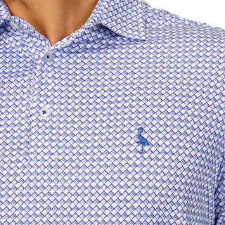 Thumbnail 3: TAILORBYRD Tailorbyrd Mens Nested Diamond Performance Golf Polo 