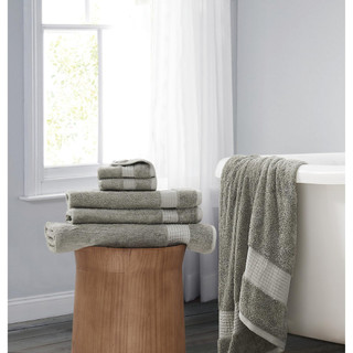 Thumbnail 1: Brooklyn Loom Brooklyn Loom Cotton Tencel 6 Piece Towel Set 