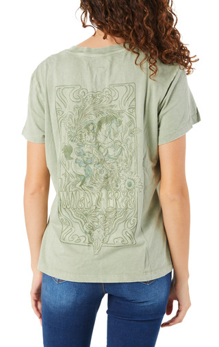 Thumbnail 2: FLAG & ANTHEM Women's Wild & Free Horseshoe Graphic Tee 