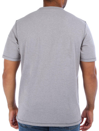 Thumbnail 2: REEL LEGENDS Reel Legends Mens Everglades Solid Short Sleeve T-Shirt 