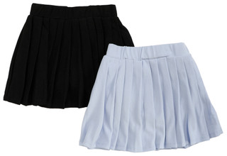 Thumbnail 2: VIOLET SKYE Violet Skye Big Girls 2 Pc Liverpool Skort Set - Black Blue 