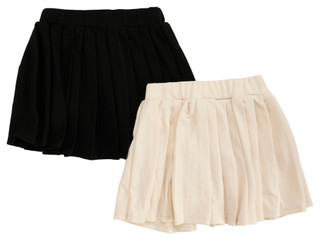 Thumbnail 3: VIOLET SKYE Violet Skye Big Girls 2 Pc Liverpool Skort Set - Black Beige 