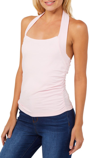 Thumbnail 1: Jolie & Joy Jolie & Joy Juniors Ruched Halter Top 