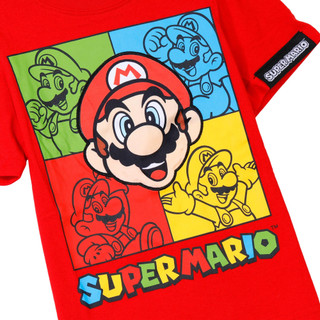 Thumbnail 2: Super Mario Brothers Super Mario Little Boys Mario T-Shirt 