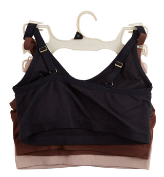 Thumbnail 2: ANNE KLEIN Women's Plus 3 Pk Solid Bras 