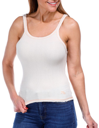 Thumbnail 1: MISS ME Women's Solid Sleeveless Ribbed Tank 