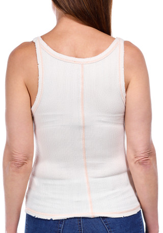 Thumbnail 2: MISS ME Women's Solid Sleeveless Ribbed Tank 