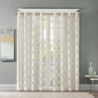 Thumbnail 2: Madison Park Madison Park Eden Window Curtain Panel 