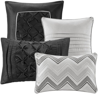 Thumbnail 17: Madison Park Madison Park Joella 24-pc. Room In A Bag Comforter Set 